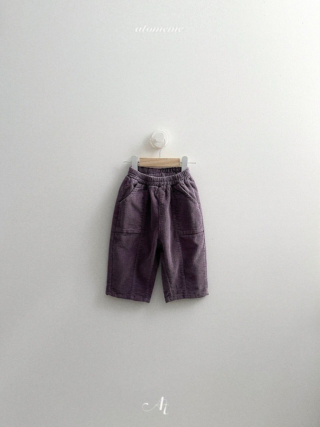 予約⌇atomeme/ Mallang corduroy pants