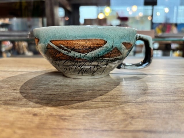 アーティストスープカップ  [カラー: グリーン]