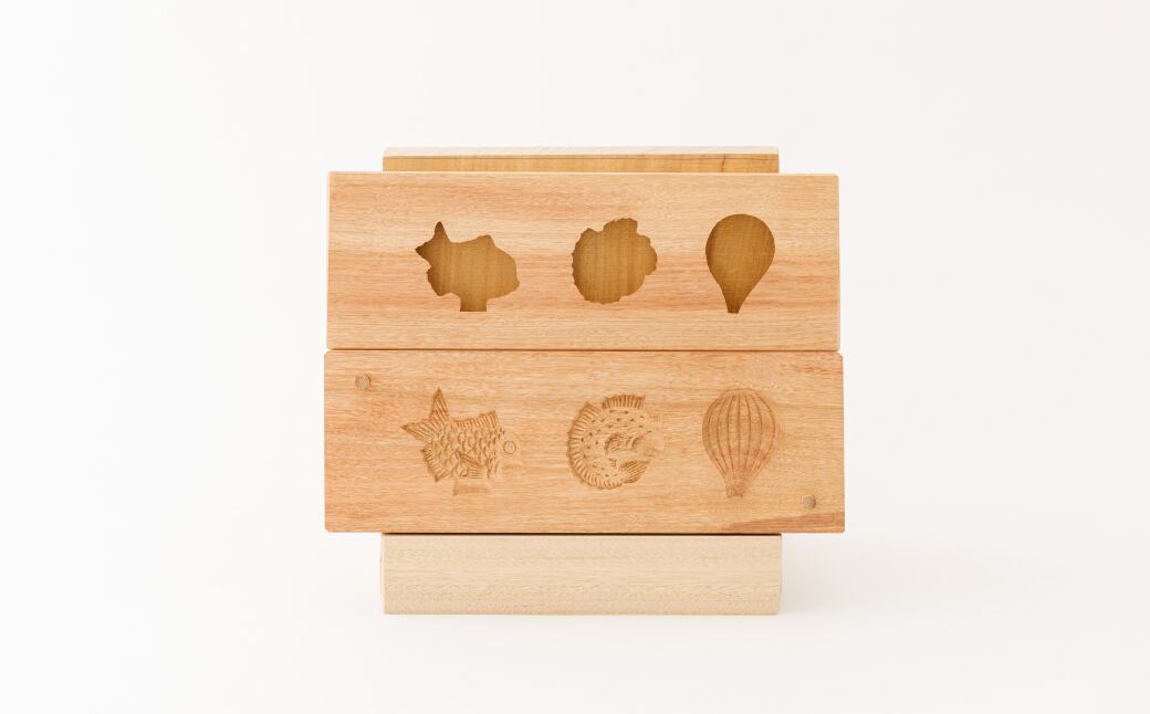 ※受注生産※【中原恵峰工房】浮立面/菓子木型(さがの風景)