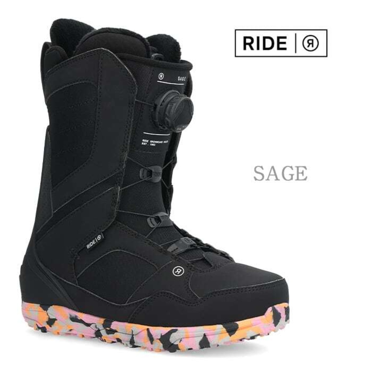 RIDE SNOWBOARD 2024-2025 『 SAGE 』 ライド セイジ ブーツ オール 