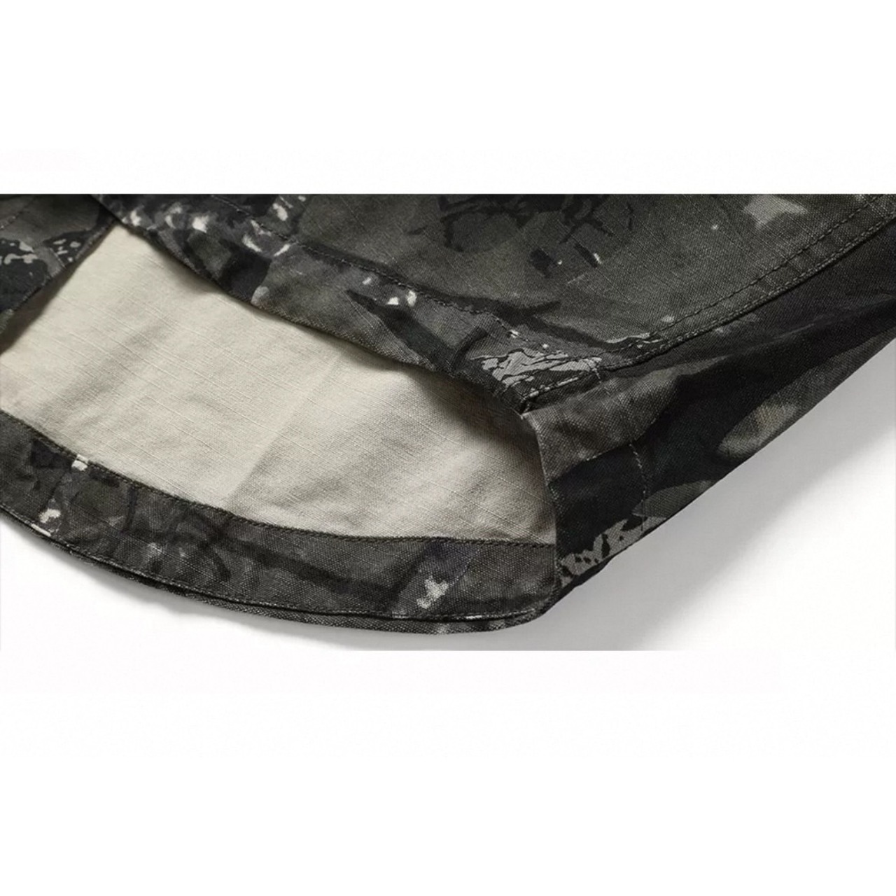 Vintage military camouflage shirt 0668 - 15