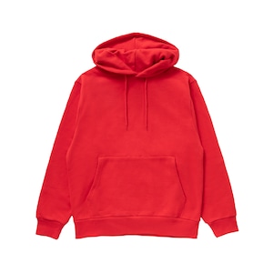 15oz Garment Dye Narrow Pullover Hoodie <Red>