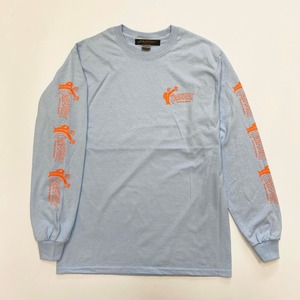 "Mr.ZIPPER" L/S T-Shirts(Light Blue)