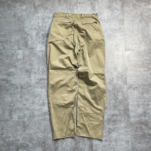 50s フランス軍 実物 M-52 チノパンツ 34 w31 詳細写真10