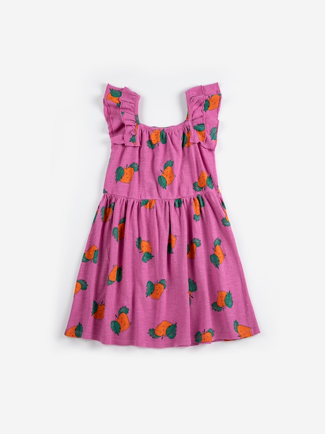 【26SS】bobochoses(ボボショーズ)Tangerine all over ruffled dress(2-3y/4-5y/6-7y/8-9y/10-11y)ワンピース オレンジ 【26SS】bobochoses(ボボショーズ)Tangerine all over ruffled dress(2-3y/4-5y/6-7y/8-9y/10-11y)ワンピース オレンジ