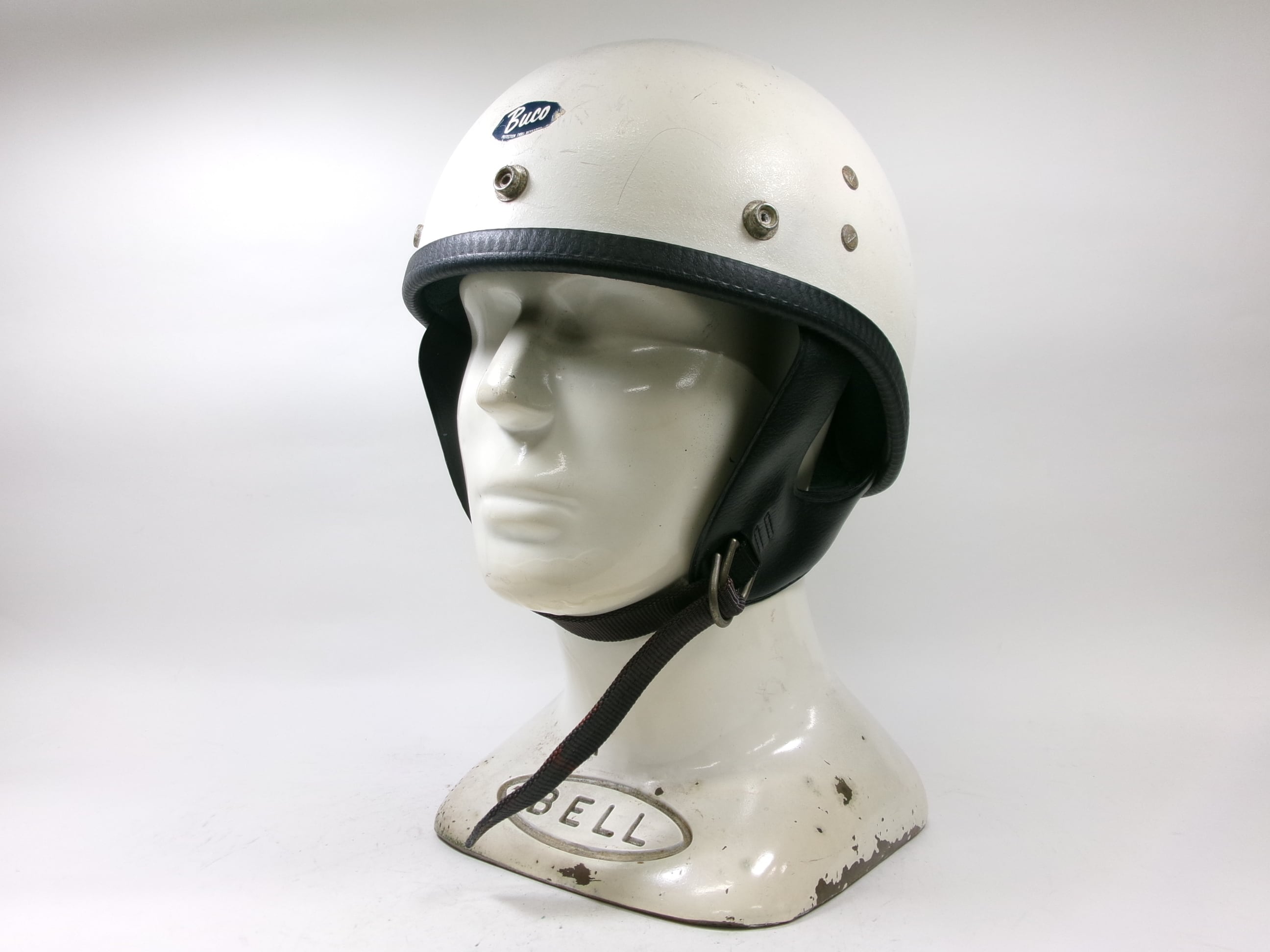 BELL SHORTY Sサイズ 7 ハーフヘルメット 1962 鑑賞用 Sシェル! 60s BELL SHORTY ハーフヘルメット 7 目深加工済み M ☆ 60