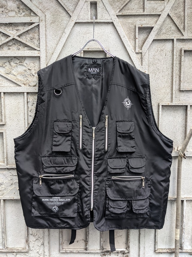 "DENO DRIZ × BOOHOOMAN" gear nylon vest
