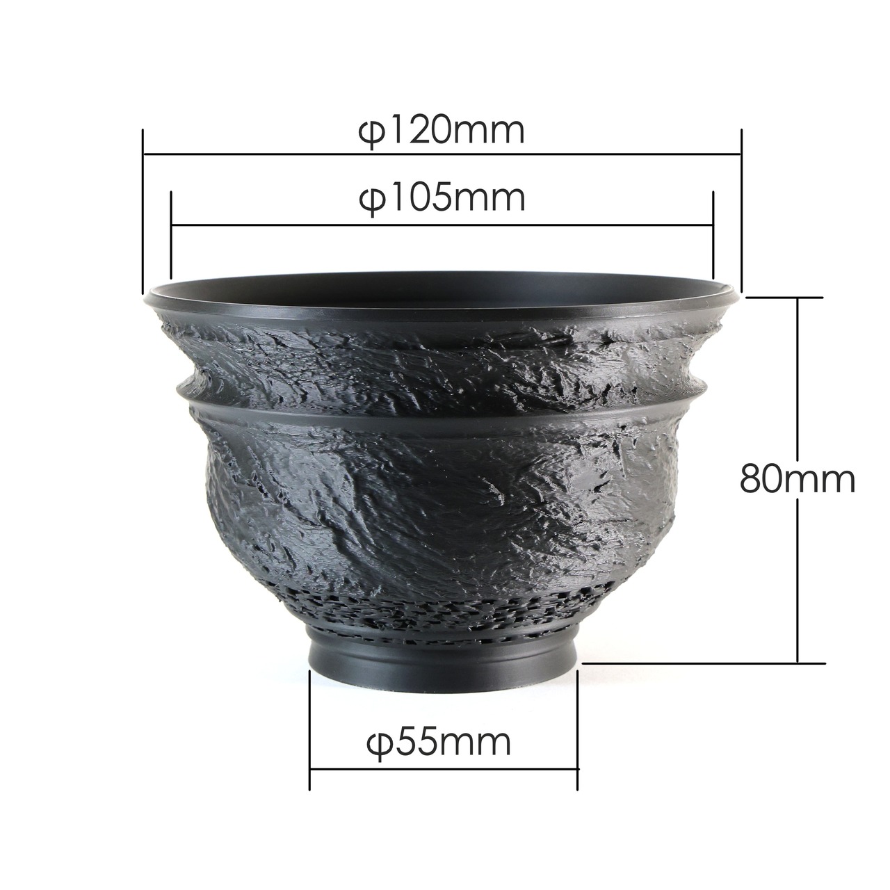 No.080-120mm(4号鉢)