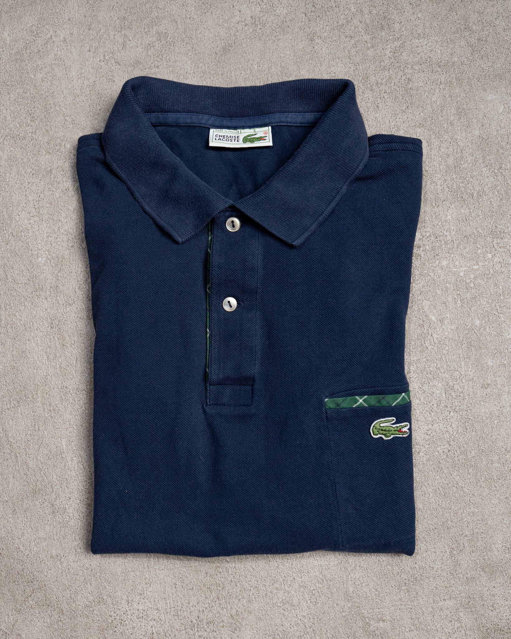 希少 フレラコ LACOSTE ポロシャツ ビンテージ サイズ3 70'S】CHEMISE
