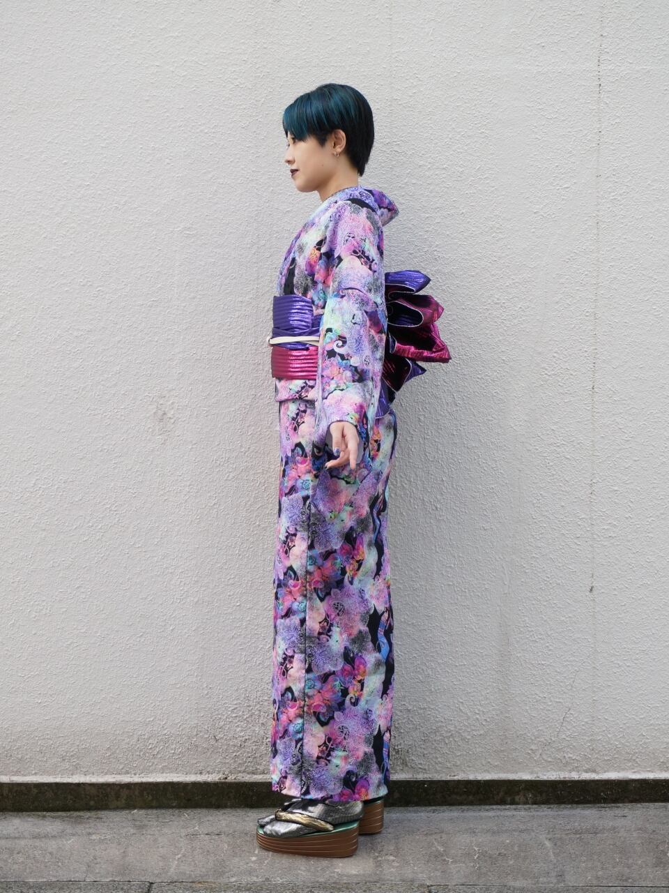 【anz】RumiRock◆単衣着物　パプリカの秘密◆ルミロック anz様専用】RumiRock◇単衣着物 パプリカの秘密◇ルミロック