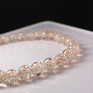 クリアタイプ✩サンストーンブレスレット