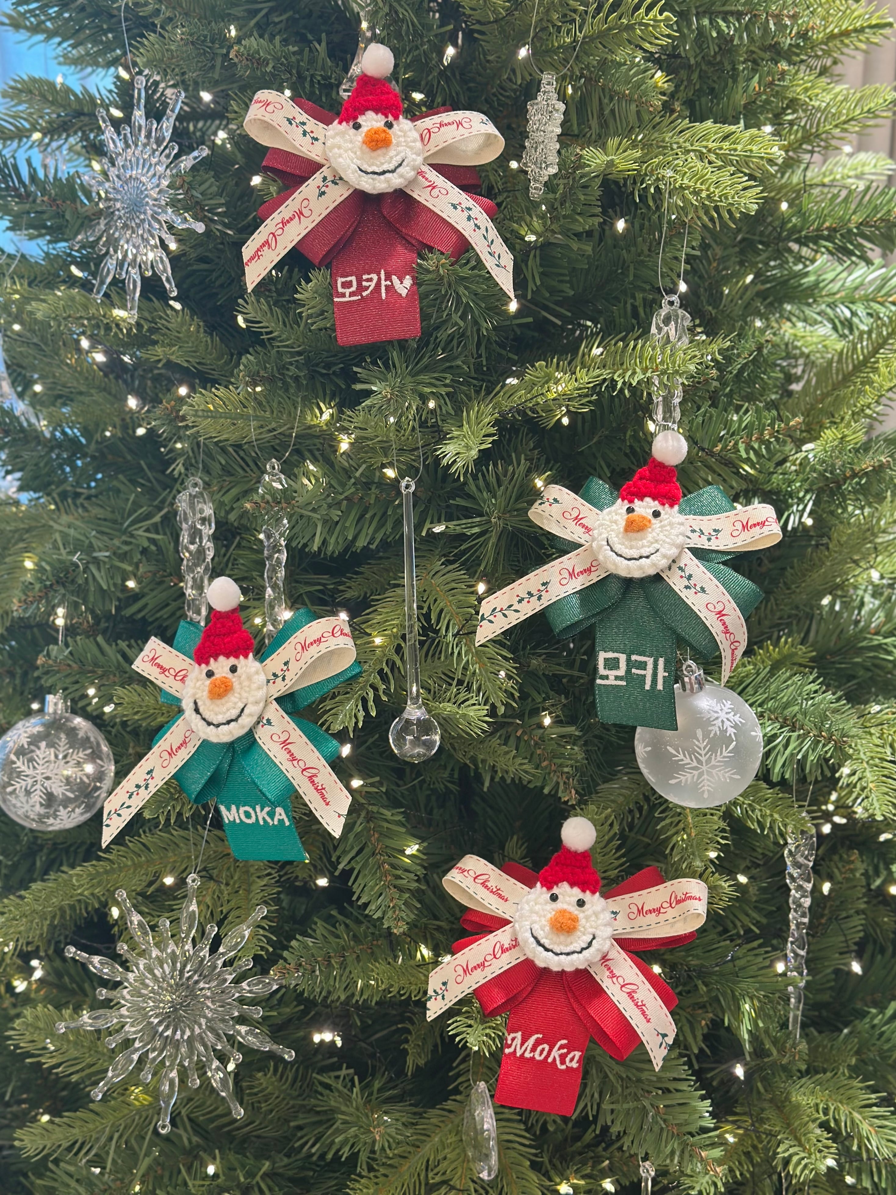 限定予約【MR.MOKA】Holidy Ribbon Broach (4Color) ※単品購入不可