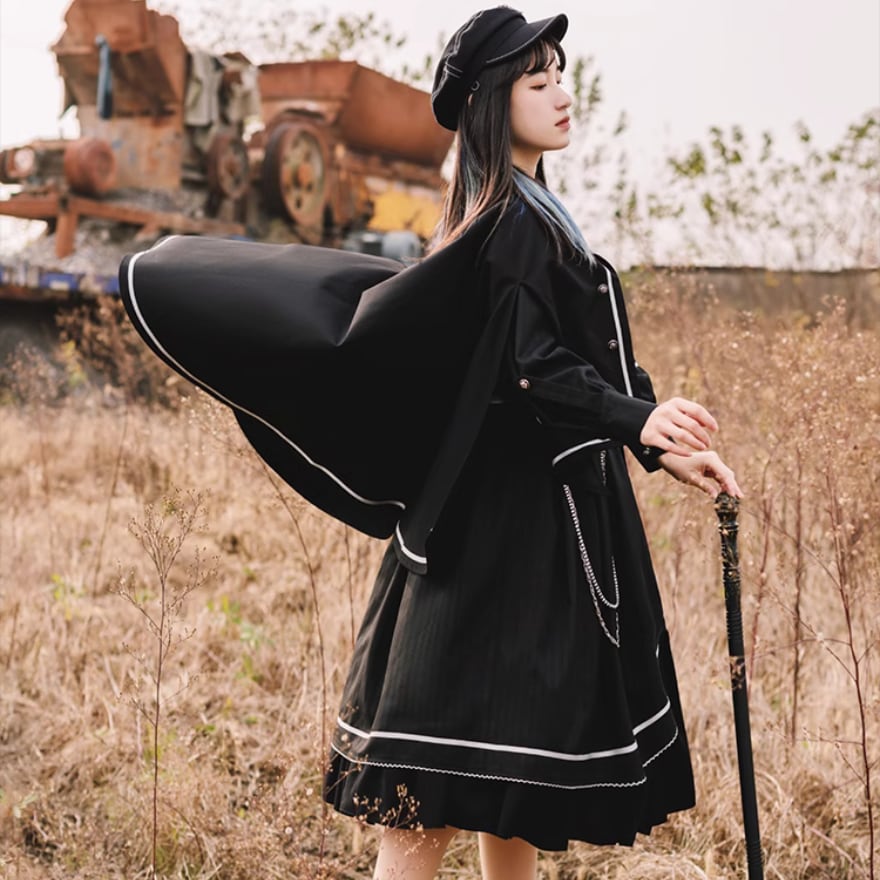 ロリータファッション通販 SEASONZ 軍服ロリータ 軍服 マント