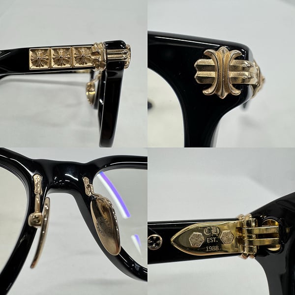 CHROME HEARTS/クロムハーツ SMOKE SHOW SUNGLASSES 眼鏡フレーム/アイ