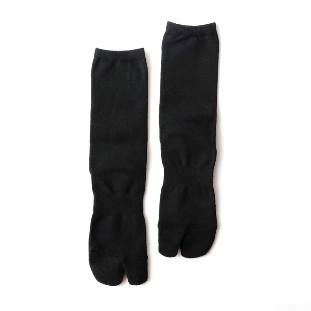 High Gauge Merino Socks（Black）