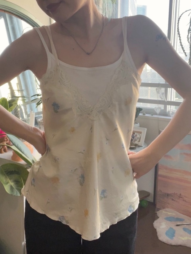 vintage＊flower camisole