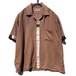 【PRO-MATE by Lancer】Vintage S/S Rayon Open Collar Panel Shirt【1960s-】