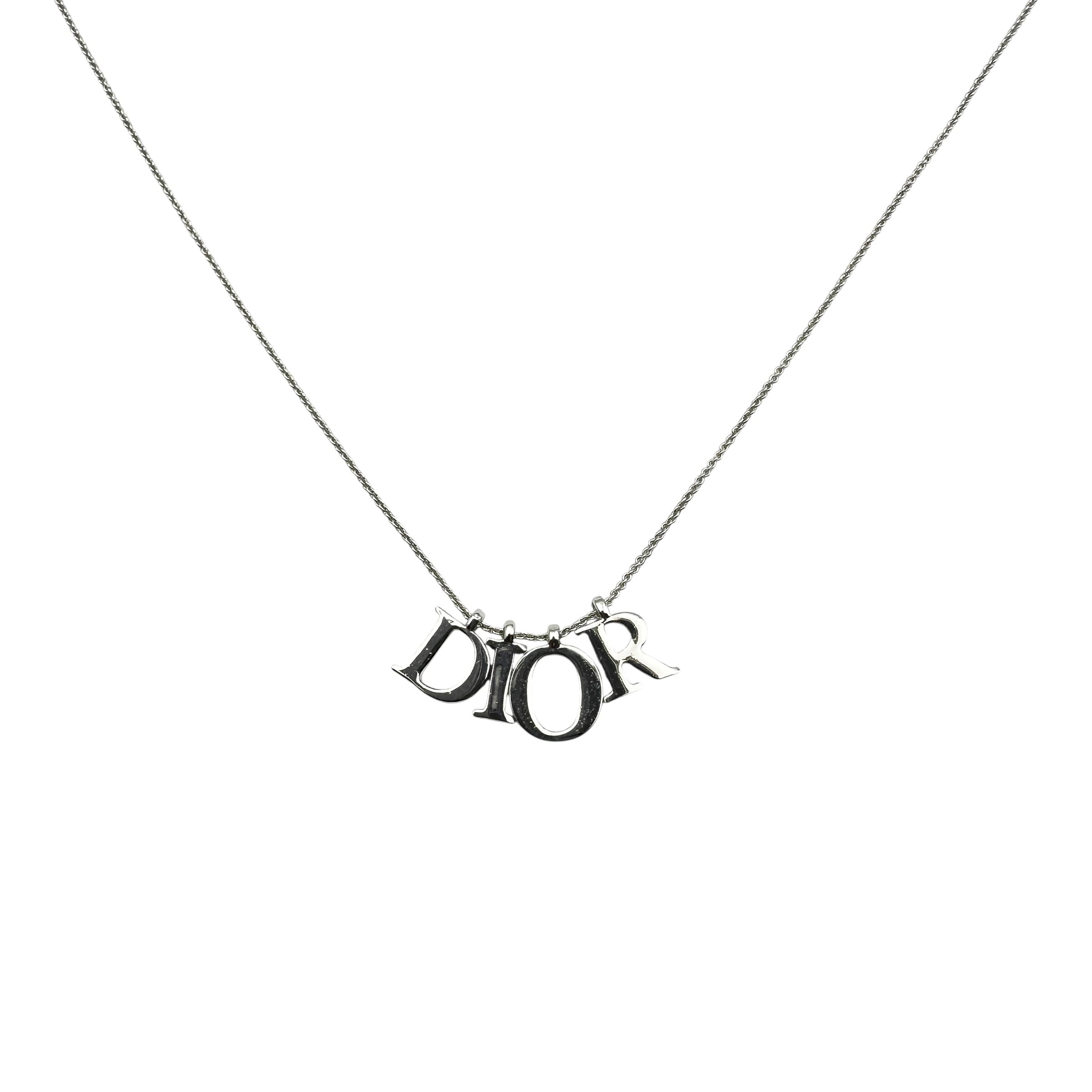 Christian Dior ディオール ネックレス ロゴ 29667-202605