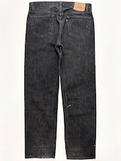 90s Levi’s 501-0658 BLACK DENIM PANTS MADE IN USA Size W36L32