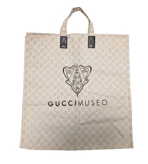 グッチ ミュゼオ トートバッグ 283415 キャンバス バッグ ハンドバッグ トート エコバック MUSEO GGキャンバス GUCCI  【中古】0522h1432