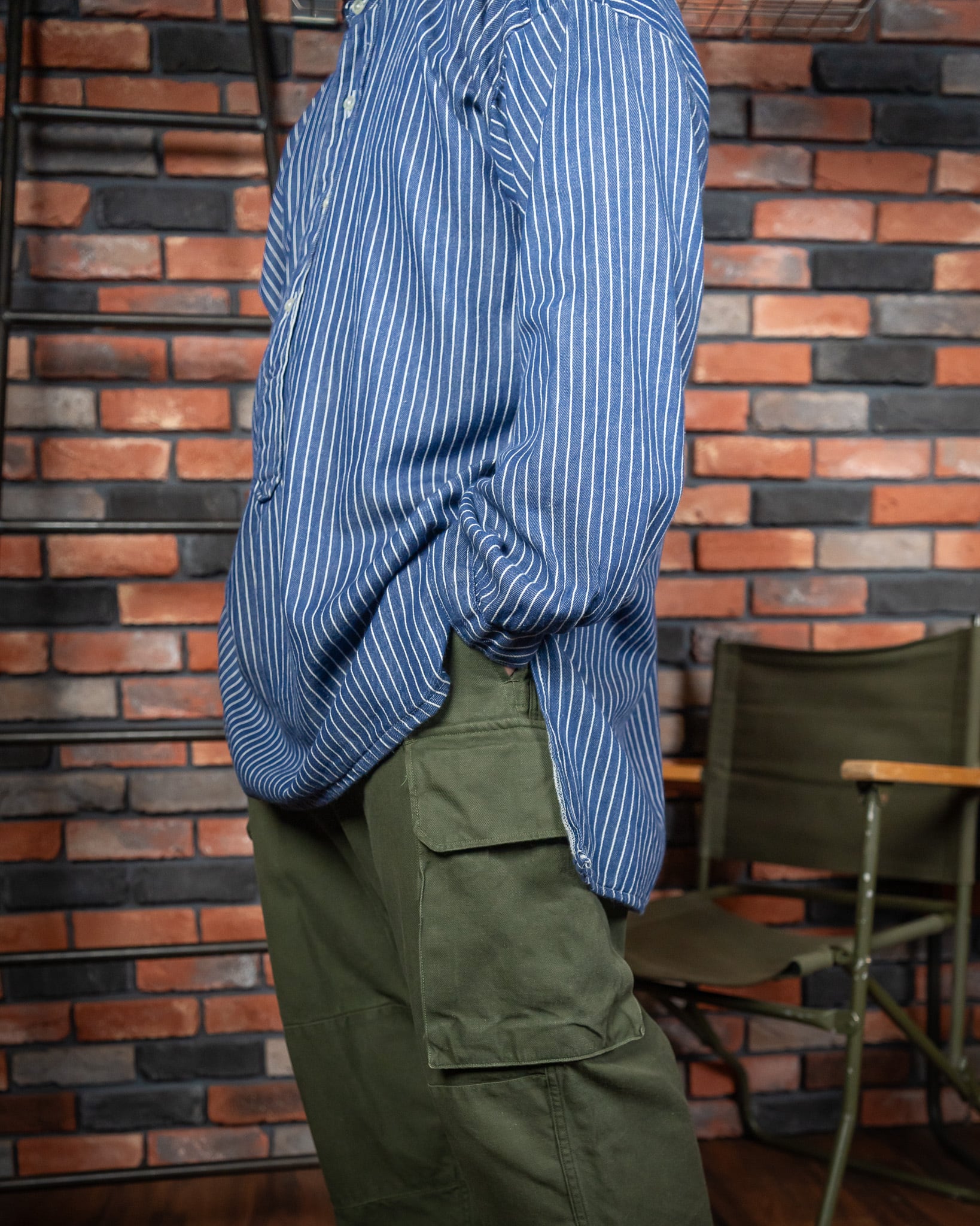 X-LARGE】Germany Fisherman Shirts 