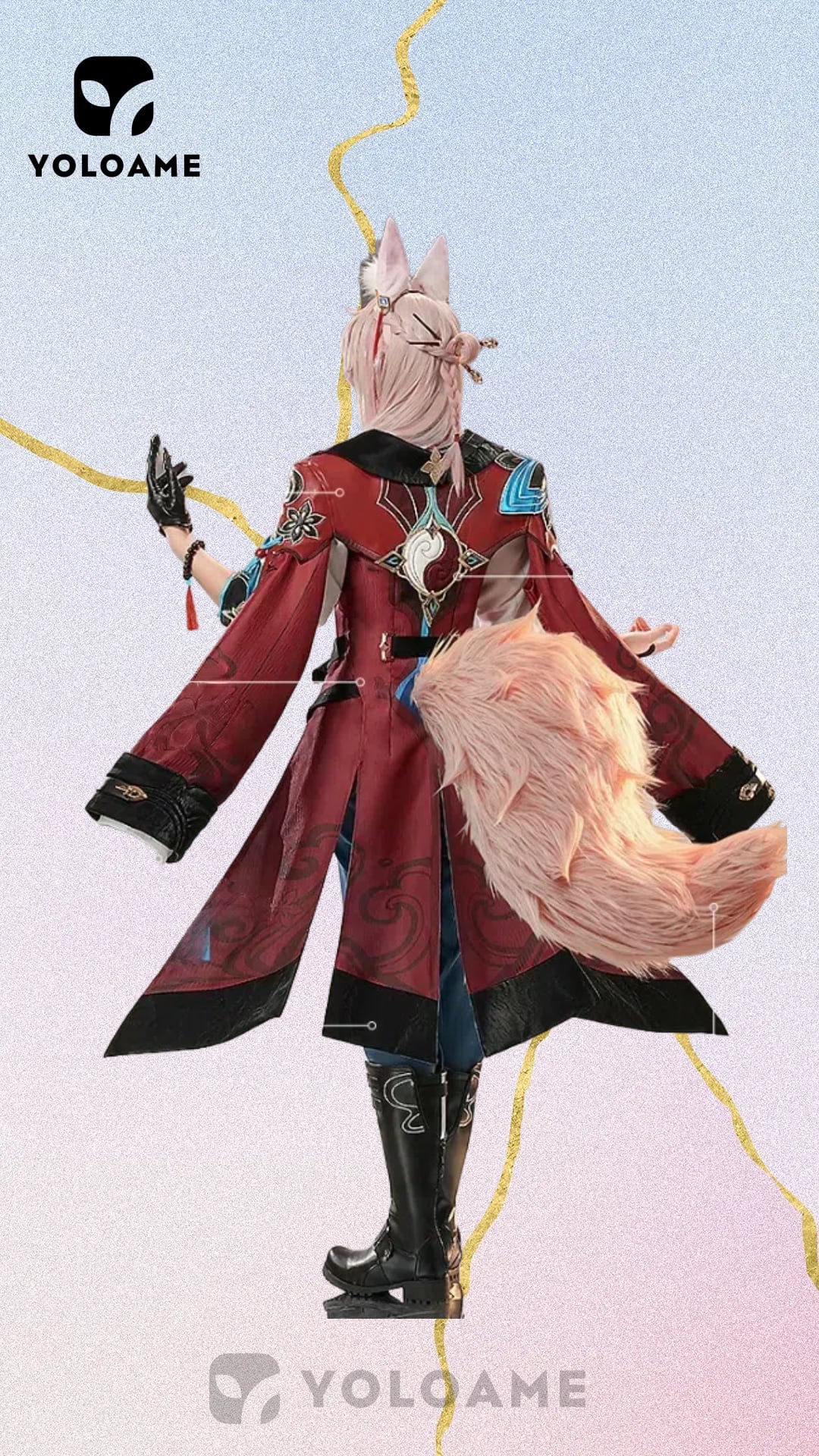 三分妄想 崩壊スターレイル ジャオチュウ 椒丘 コスプレ 衣装 スタレ