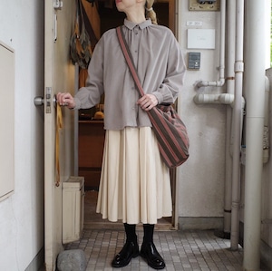 Honnete (オネット) LONG SLEEVE GATHER BLOUSE