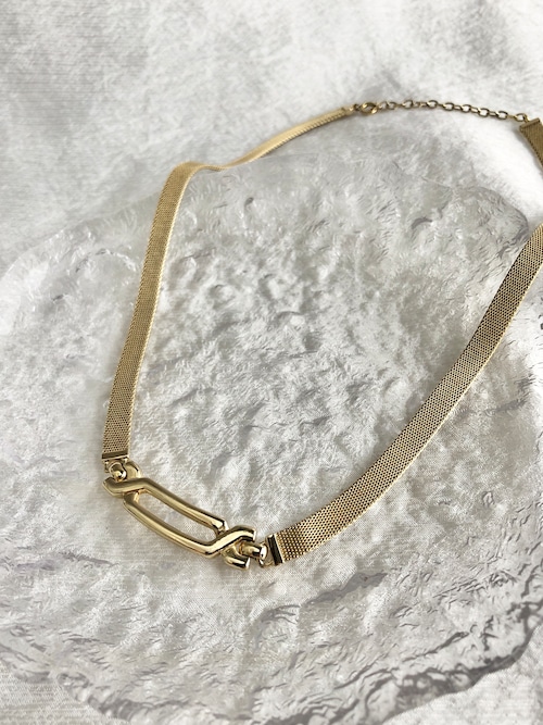 Christian Dior クリスチャン ディオール ネックレス ゴールド チョーカー vintage ヴィンテージ オールド kebexa