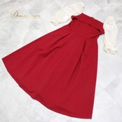 パーティドレス ワンピース HANGIAOSHI カラオケ フォーマル 演奏会 発表会 二次会 白 ホワイト系 レッド系 赤 謝恩会 ピアノ キャバドレス お呼ばれドレス 結婚式ドレス 大人可愛い ドレッシー シンプル デートコーデ きれいめ カジュアル エレガント 体型カバー レディースファッション モードスタイル ルームウェア 着回し 短丈 長丈 ふんわりシルエット ファッションアイテム ステージ衣装