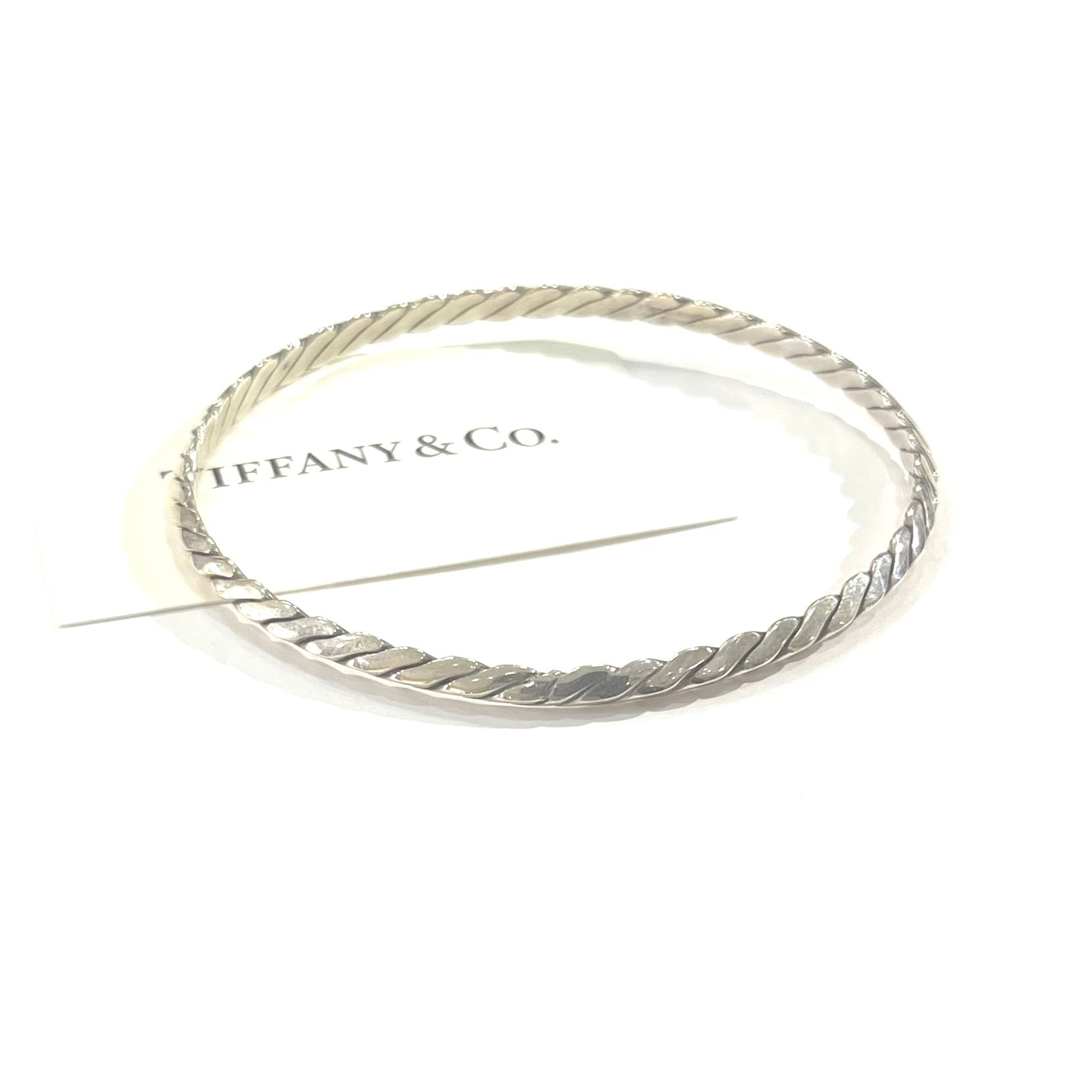 限定価格【TIFFANY & Co.】1812 フープツイスト ブレスレット