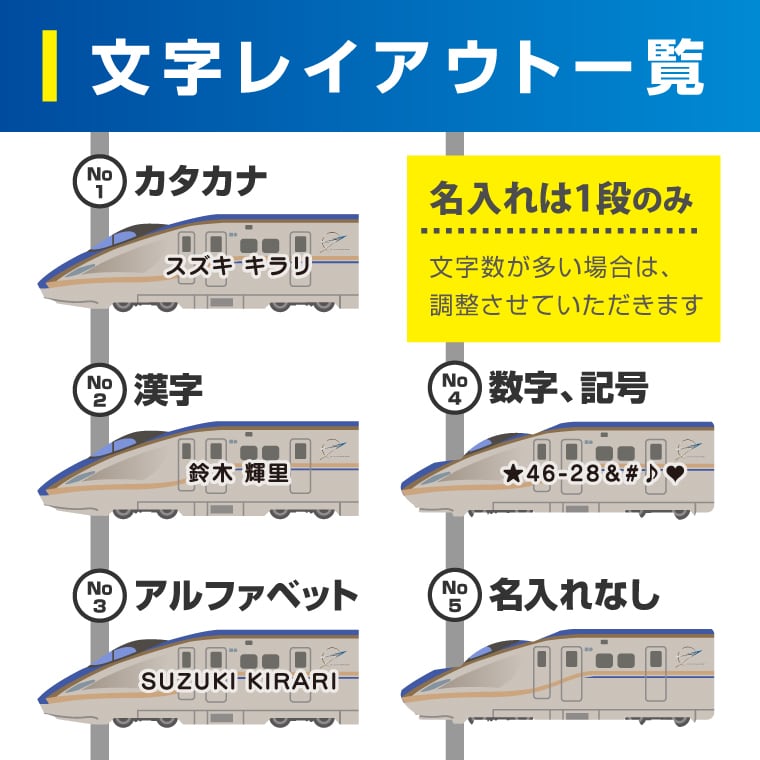 名入れ かわいい 新幹線 キーホルダー [ 両面印刷 E7系 かがやき 北陸