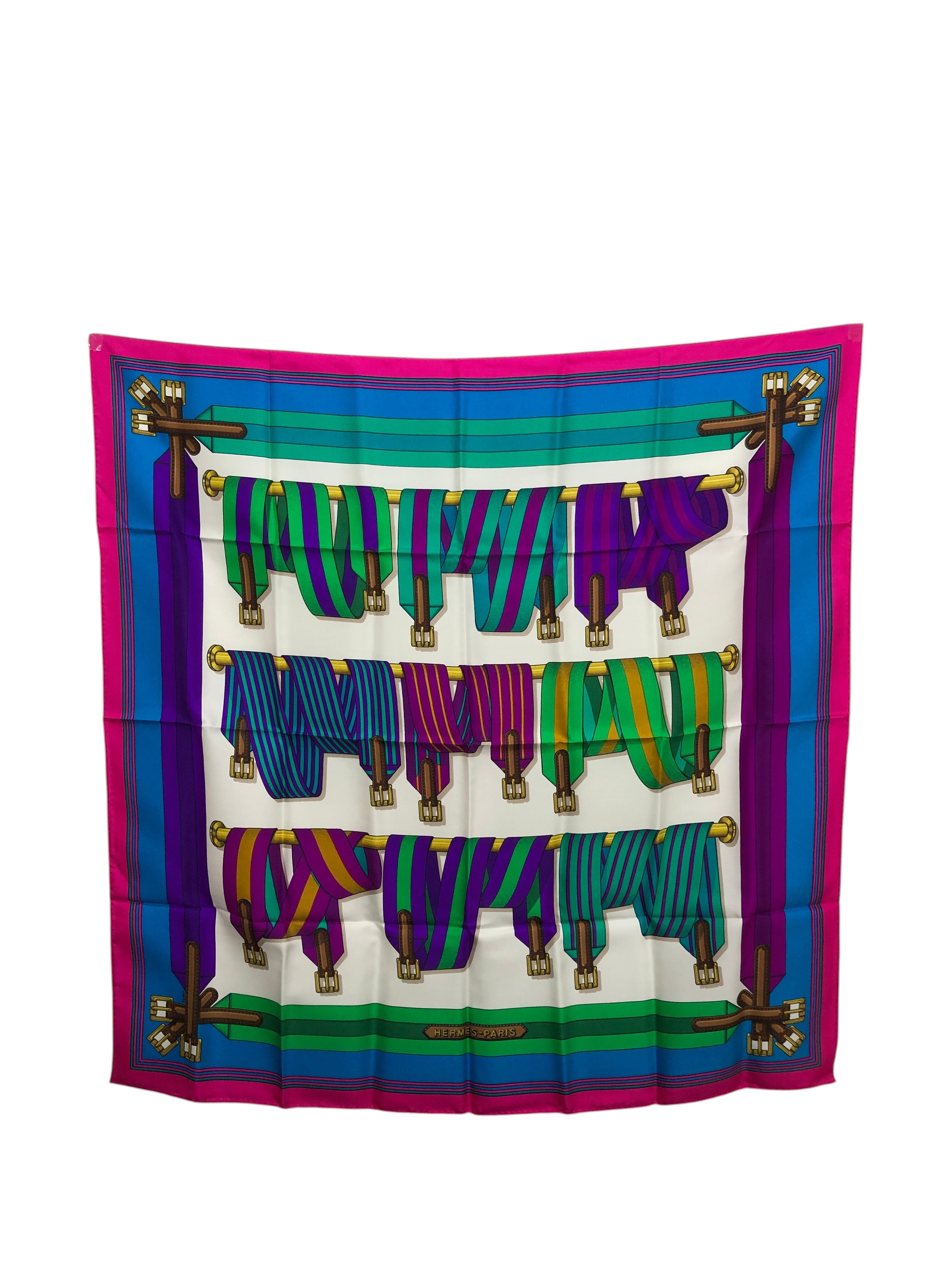 HERMES エルメス スカーフリング シルバー vintage ヴィンテージ