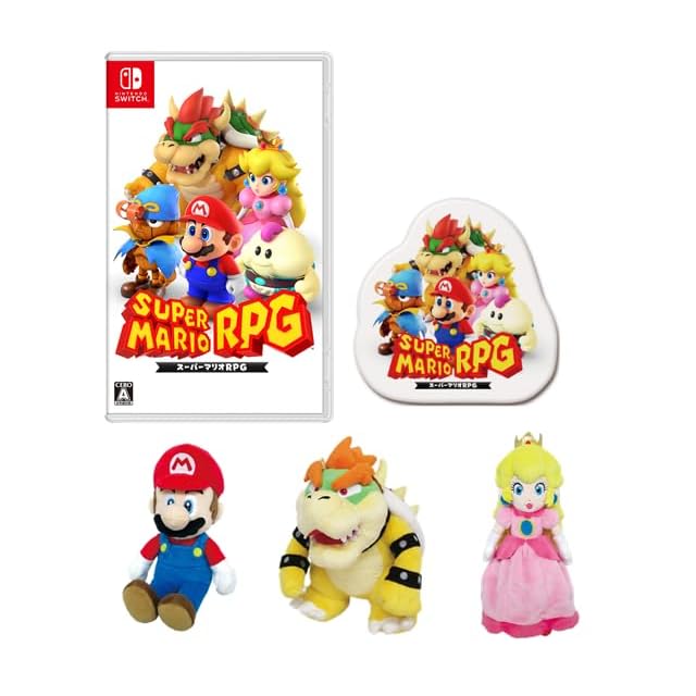 スーパーマリオRPG -Switch + マリオ・ピーチ・クッパ