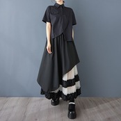 ティアード アシンメトリー スカート 00164