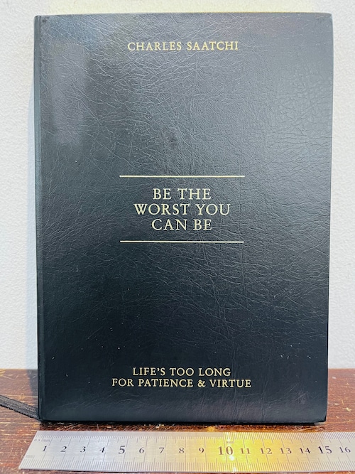 CHARLES SAATCHI   BE THE WORST YOU CAN BE