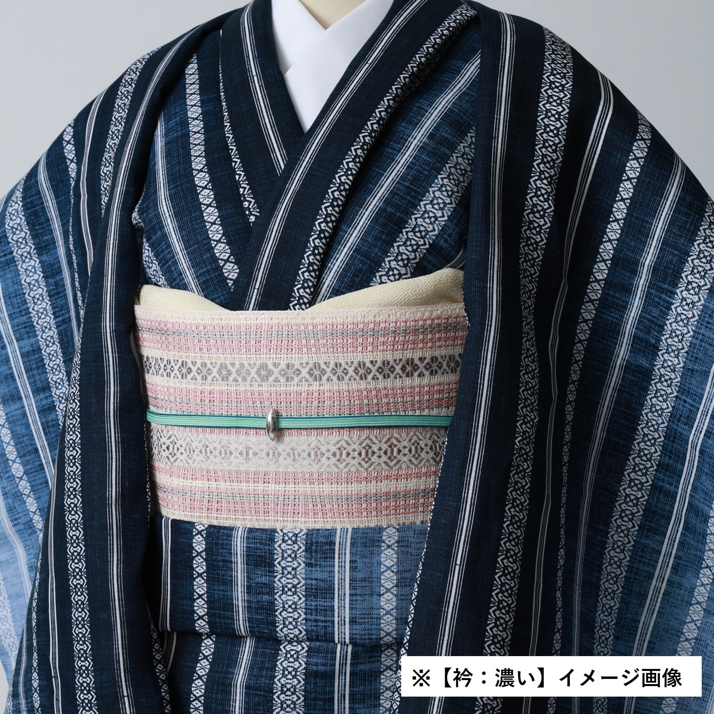 OKANOオリジナル夏きもの「献上涼（すずし）」 ～藍色～ | OKANO博多