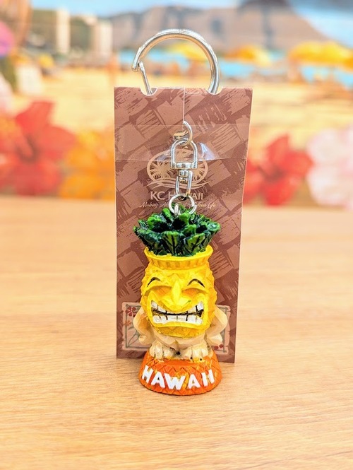 アイランドメネフネティキキーホルダー（PINEAPPLE TIKI）