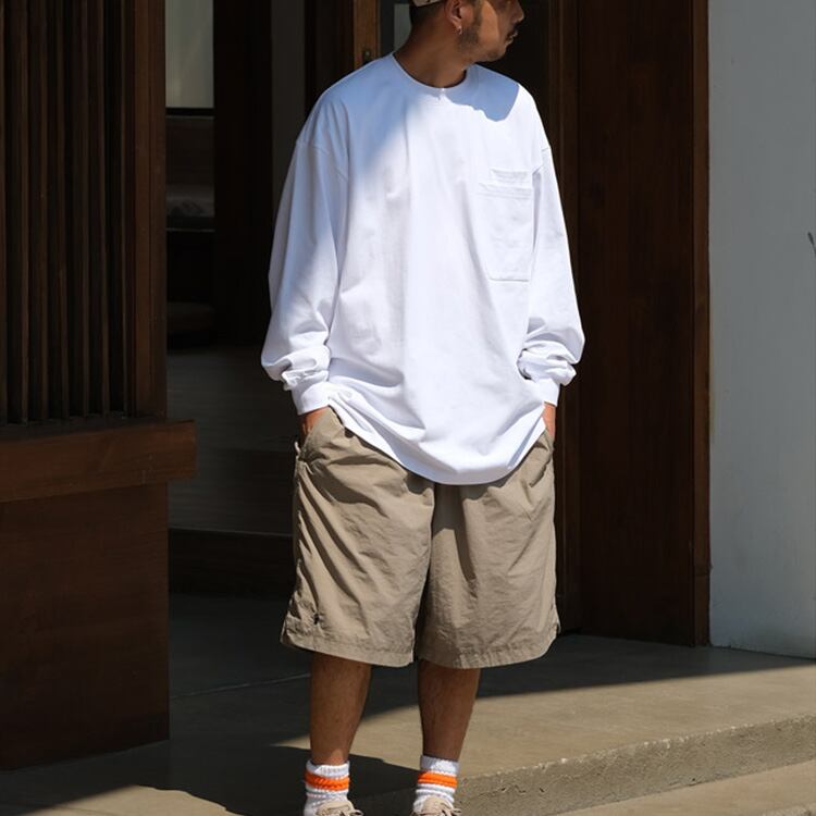 ★DOUBLE POCKET SIMPLE BASIC T-SHIRT　　　23254