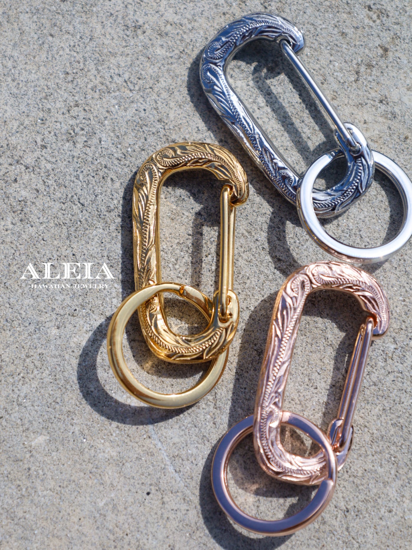 Hawaiian Karabiner [316L]ハワイアンジュエリー | ALEIA【Hawaiian