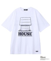 【SILAS】SILASⅹPEANUTS HOUSE PRINT S/S TEE