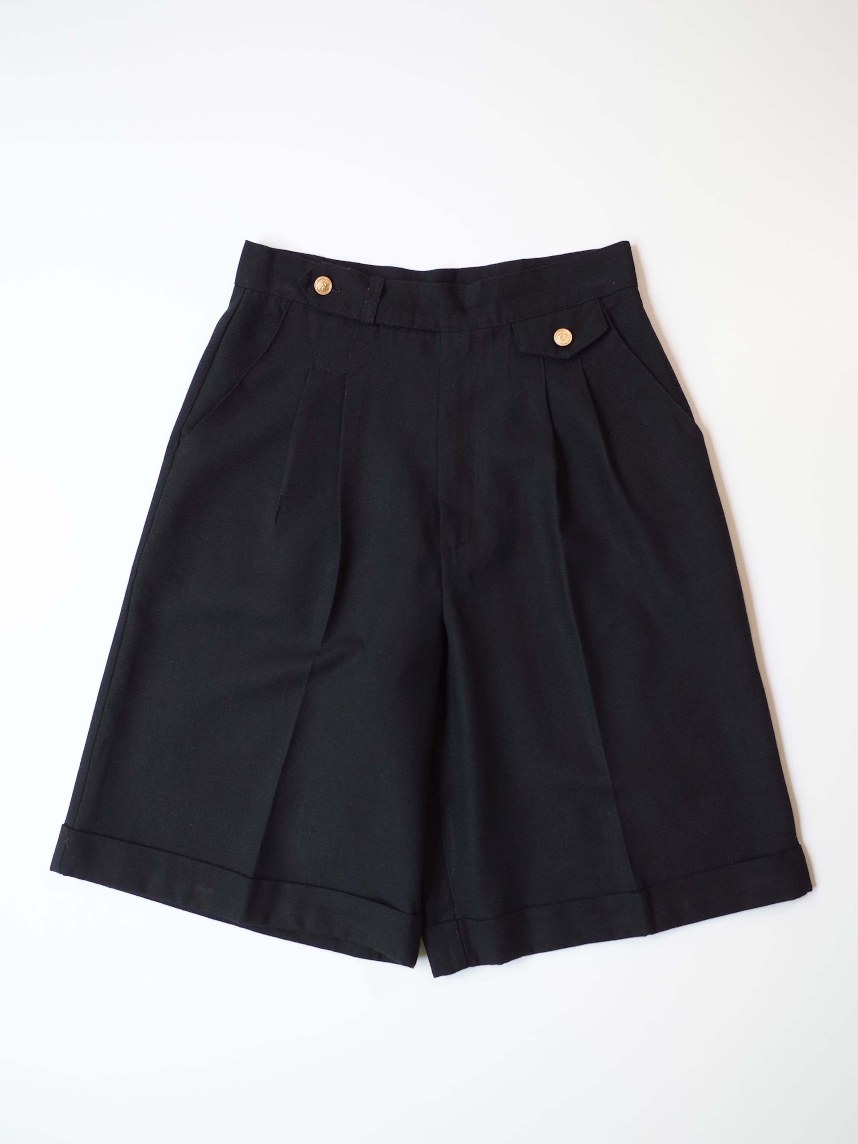 Gold button culottes