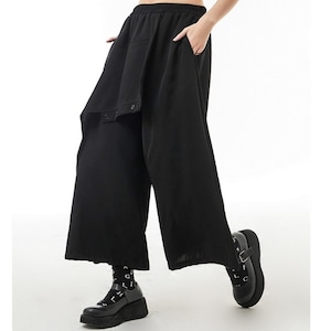 dark wide pants　　　1-739