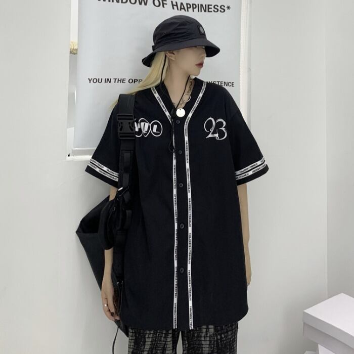 スタイルルーズシャツ レディースプリント柄カーディガントップス ストリート ヨーロピアン ケッペル41719908458