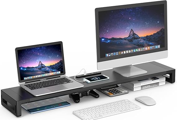 15.6インチモニター+ノートパソコンスタンド デュアルモニターセット 15.6インチモニター+ノートパソコンスタンド デュアルモニターセット