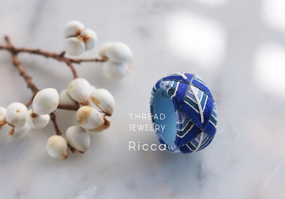 加賀ゆびぬきキット・素材 | thread jewelry Ricca