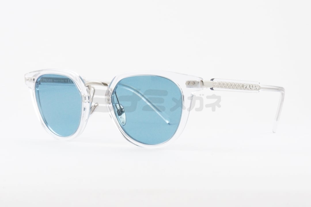 PRADA 偏光 サングラス SPR17Y 2AZ-04D ウェリントン メンズ PRADA 偏光 サングラス SPR17Y 2AZ-04D ウェリントン メンズ