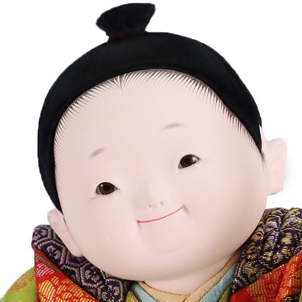 五月人形 兜飾り | 東玉 端午木目込人形 「皐月童 凛」 | 端午の節句