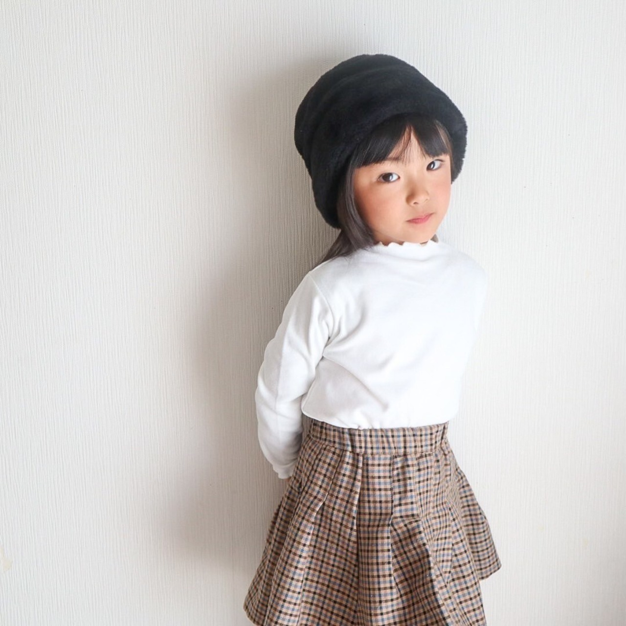 90-140【即納】ホワイトトップス  単品