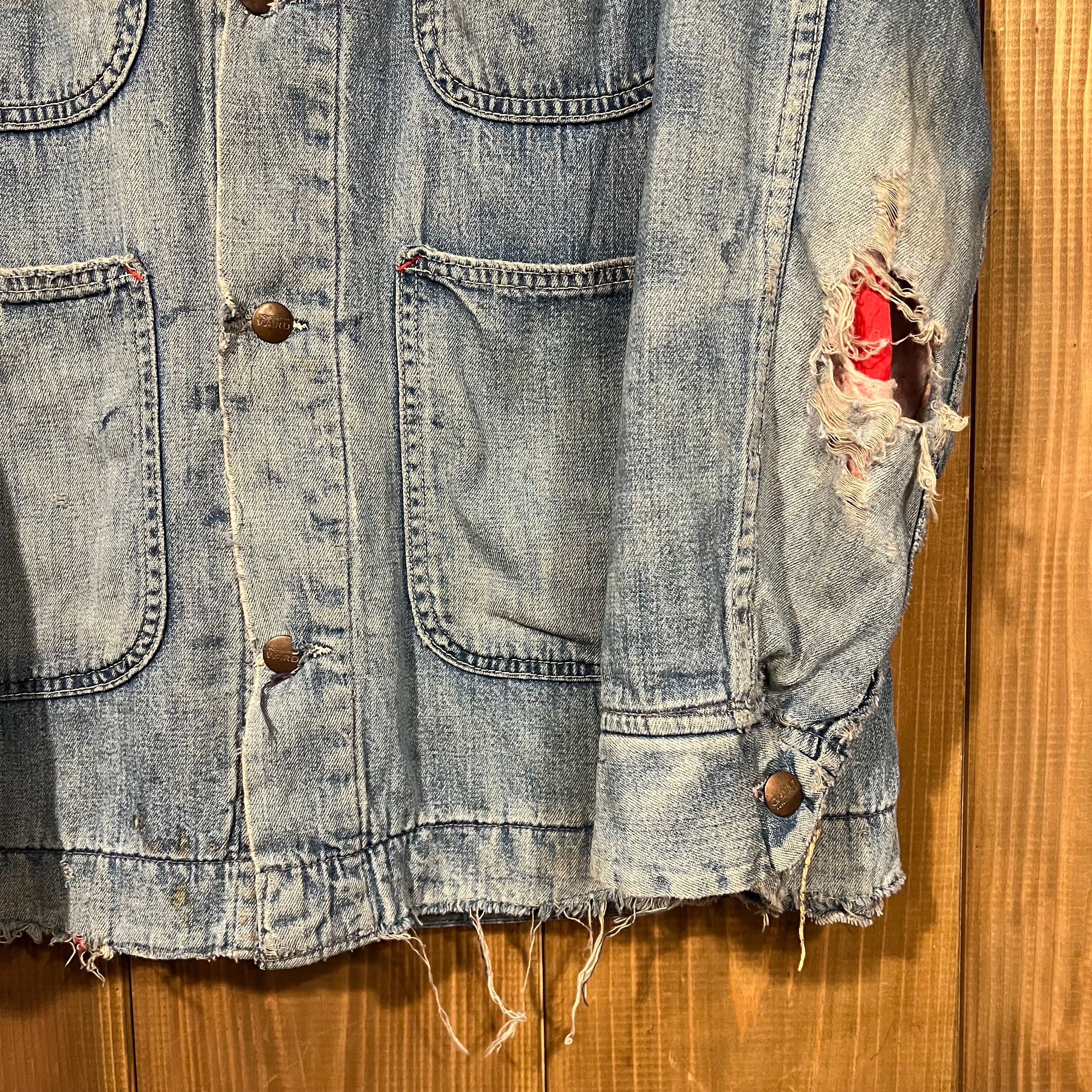 70s USA製 Montgomery Ward モンゴメリーワード デニム カバーオール