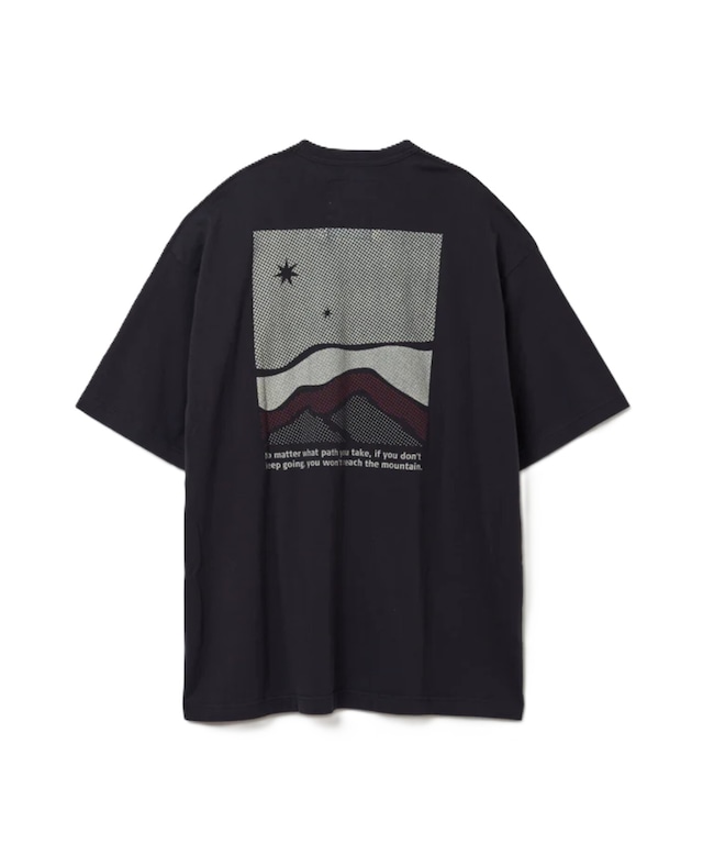 YDOT /  YU11707  YDOT MOUNTAIN T SHIRT (NAVY)